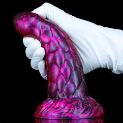 MetallicAnal Gode Fantasy Cyrix 15.5 x 6cm Violet-Noir